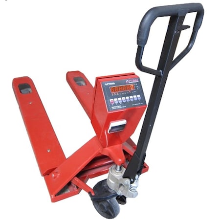 Sharptools Pallet Jack Scale 5000 x 1 lb. With Built-In Printer SH413950